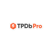 Load image into Gallery viewer, TPDb Pro Bubble-Free Stickers