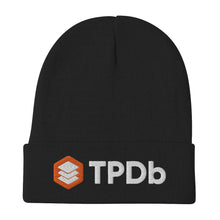 Load image into Gallery viewer, TPDb Embroidered Beanie