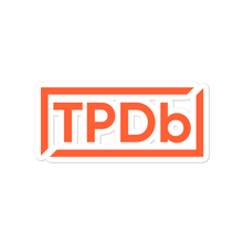 Load image into Gallery viewer, TPDb Classic Logo Stickers (Variant 2)