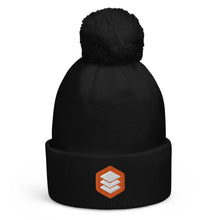 Load image into Gallery viewer, TPDb Pom Pom Beanie (Icon Only)