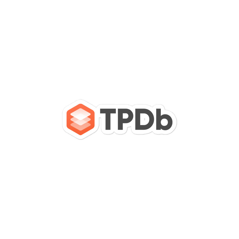 TPDb Bubble-Free Stickers