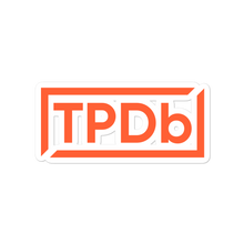 Load image into Gallery viewer, TPDb Classic Logo Stickers (Variant 2)
