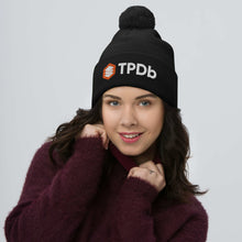 Load image into Gallery viewer, TPDb Pom-Pom Beanie

